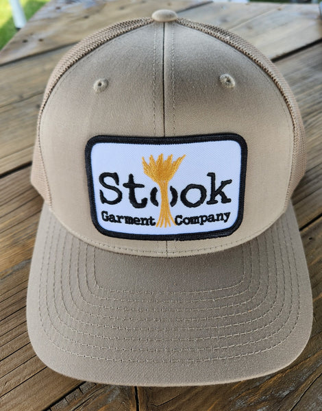Tan Stook Snapback Trucker Hat