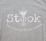 Heather Brown Stook Logo Tee