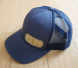 Blue Ombre Snapback Trucker Hat
