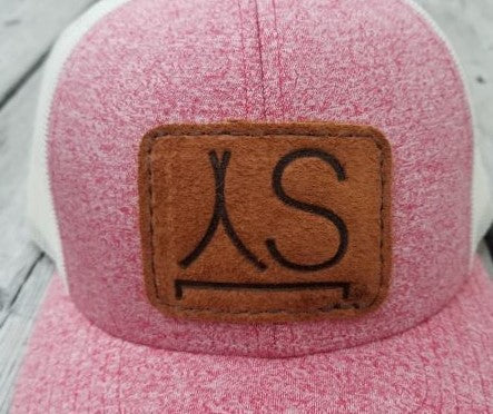 'Stook S' Brand Heather Red Trucker Hat